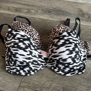 Leopard Print Women's Bra